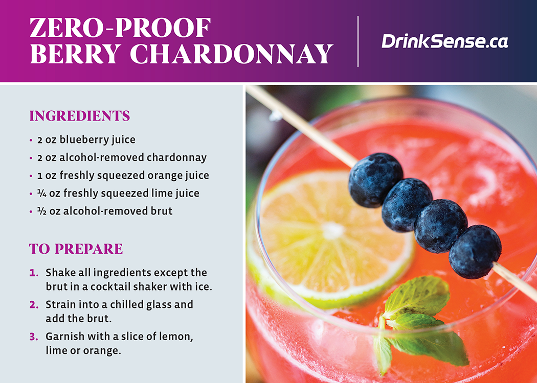 Zero-proof Berry Chardonnay Recipe