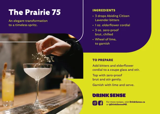 Prairie 75 Mocktail  