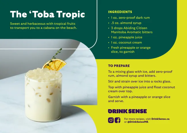Toba Tropic Mocktail  