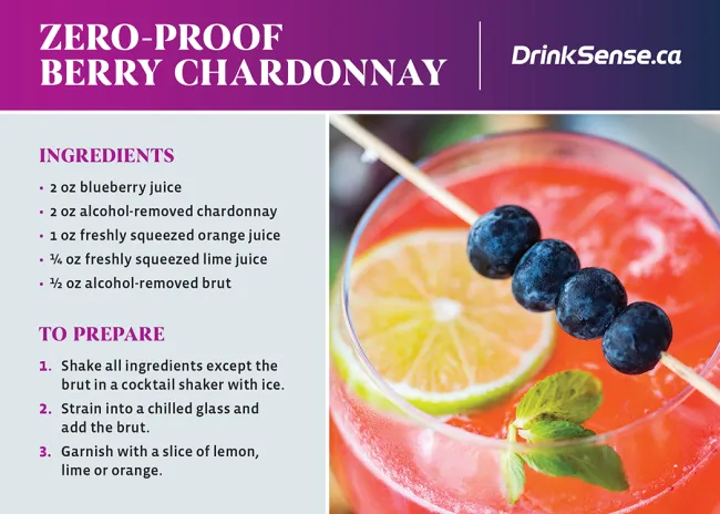 Zero-proof Berry Chardonnay 