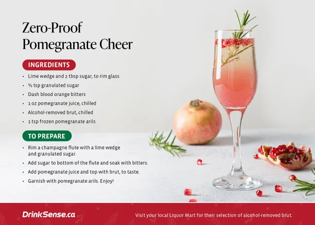Zero-proof Pomegranate Cheer 
