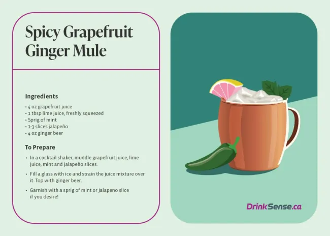 Spicy Grapefruit Ginger Mule 