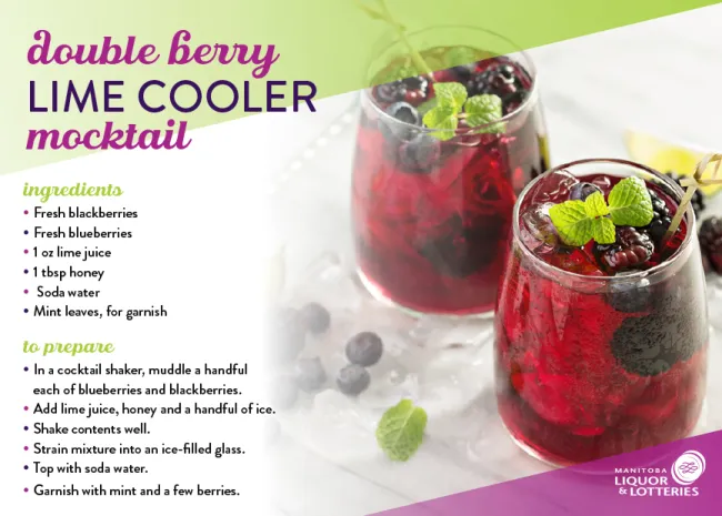 Double Berry Lime Cooler 