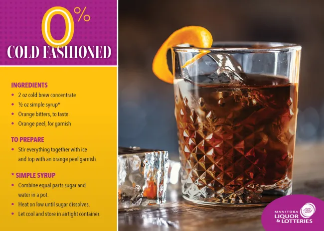 0% Cold Fashioned